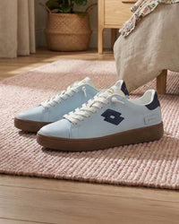 Women Lotto Autograph OG Slip-On - Omphalodes-Mood Indigo-Gum Sole Sneakers