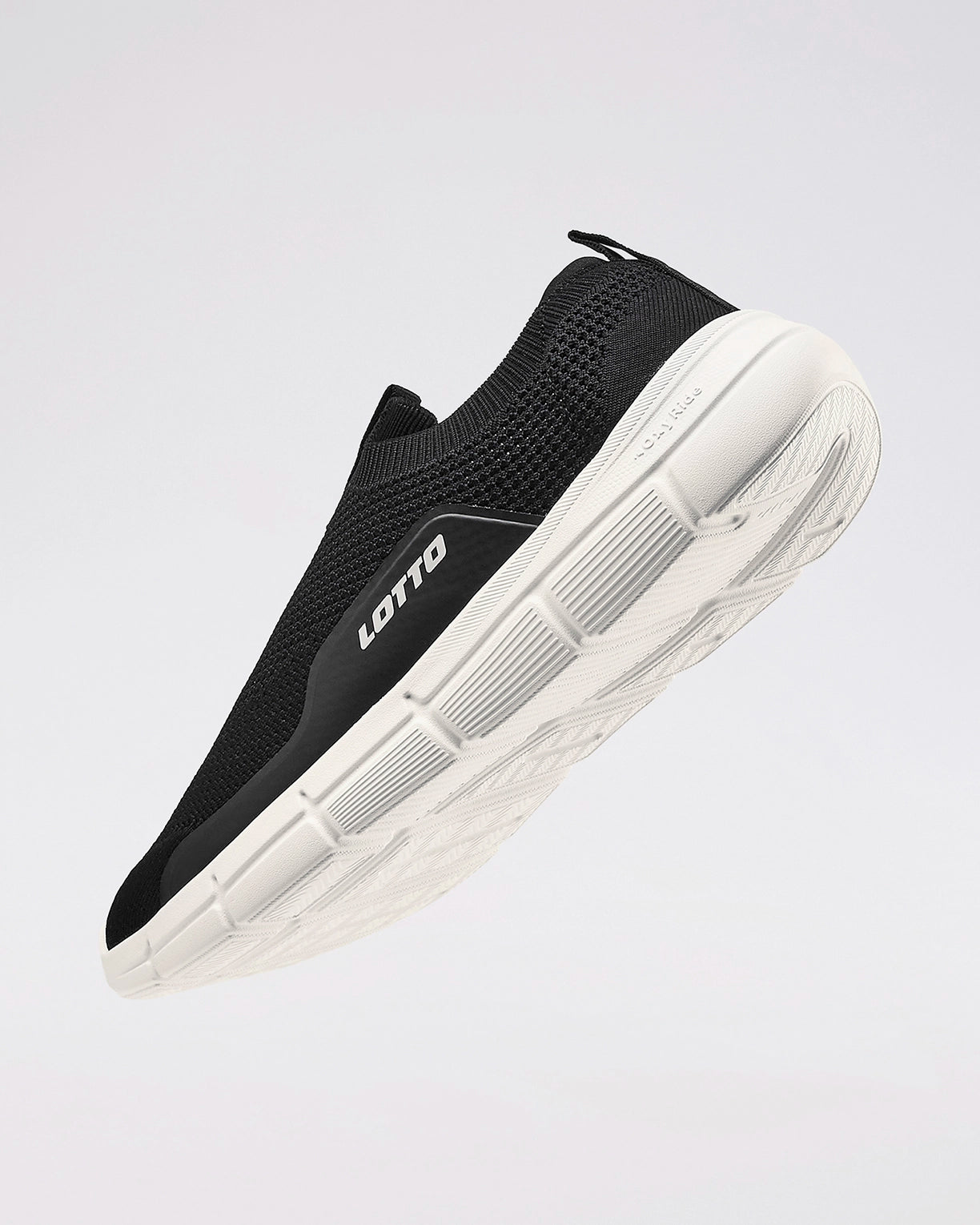 Men Lotto Pulsestep Slip-on - Black Beauty Walking Shoes6