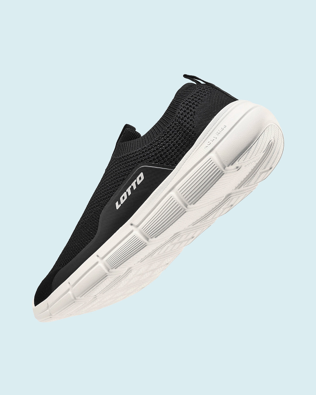 Men Lotto Pulsestep Slip-on - Black Beauty Walking Shoes6