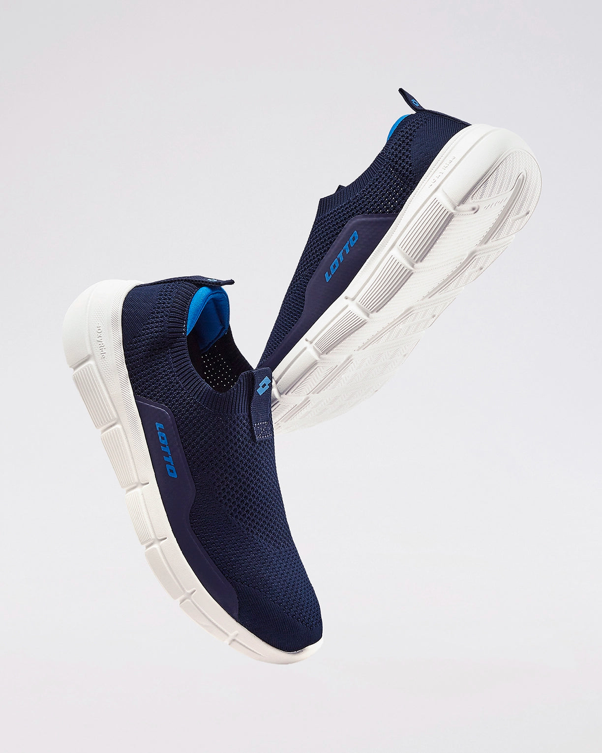 Men Lotto Pulsestep Slip-on - Peacoat Walking Shoes5