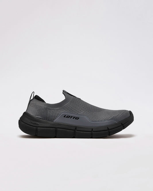 Men's Lotto Pulsestep Slip-on - Castlerock-Black Beauty