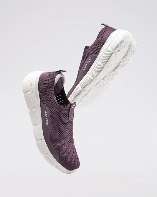 Women's Lotto Pulsestep Slip-on - Flint-Orchid Ice-Star White