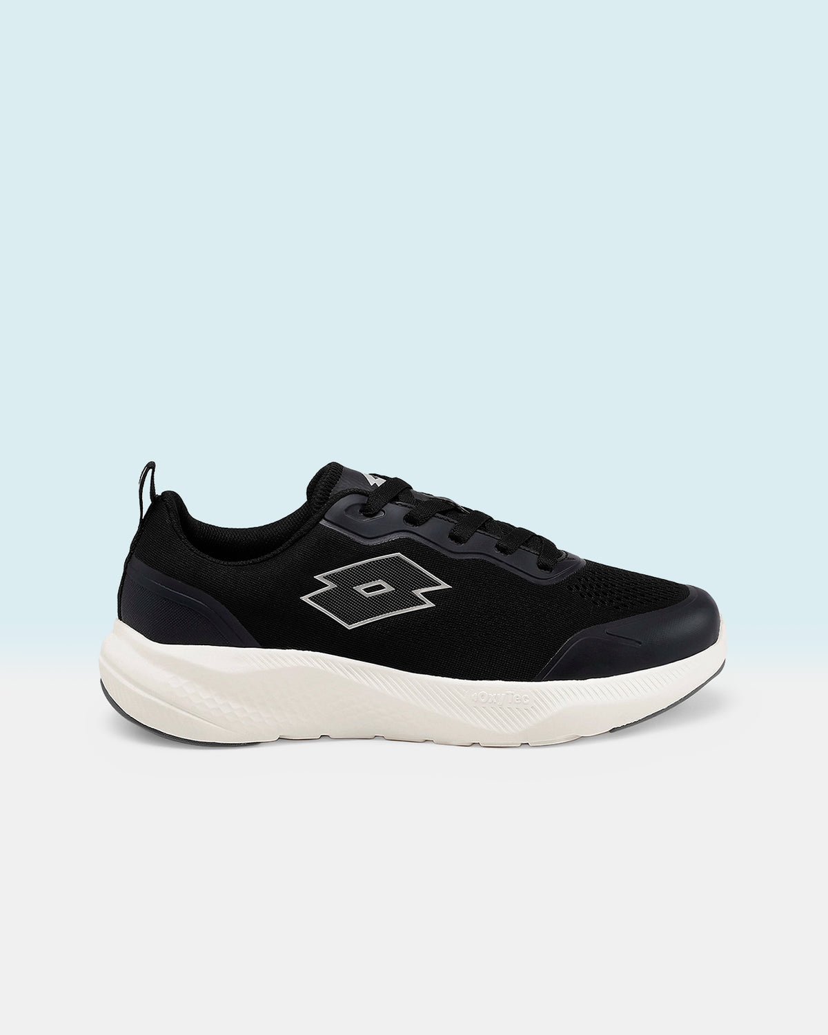 Men Lotto Oxyrun - Black Beauty Running Shoes1