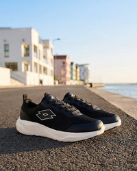 Men Lotto Oxyrun - Black Beauty Running Shoes