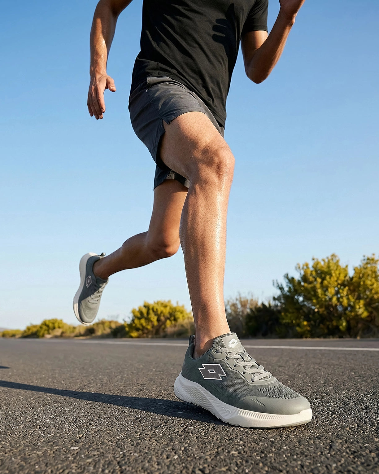 Men Lotto Oxyrun - Sharkskin Running Shoes4