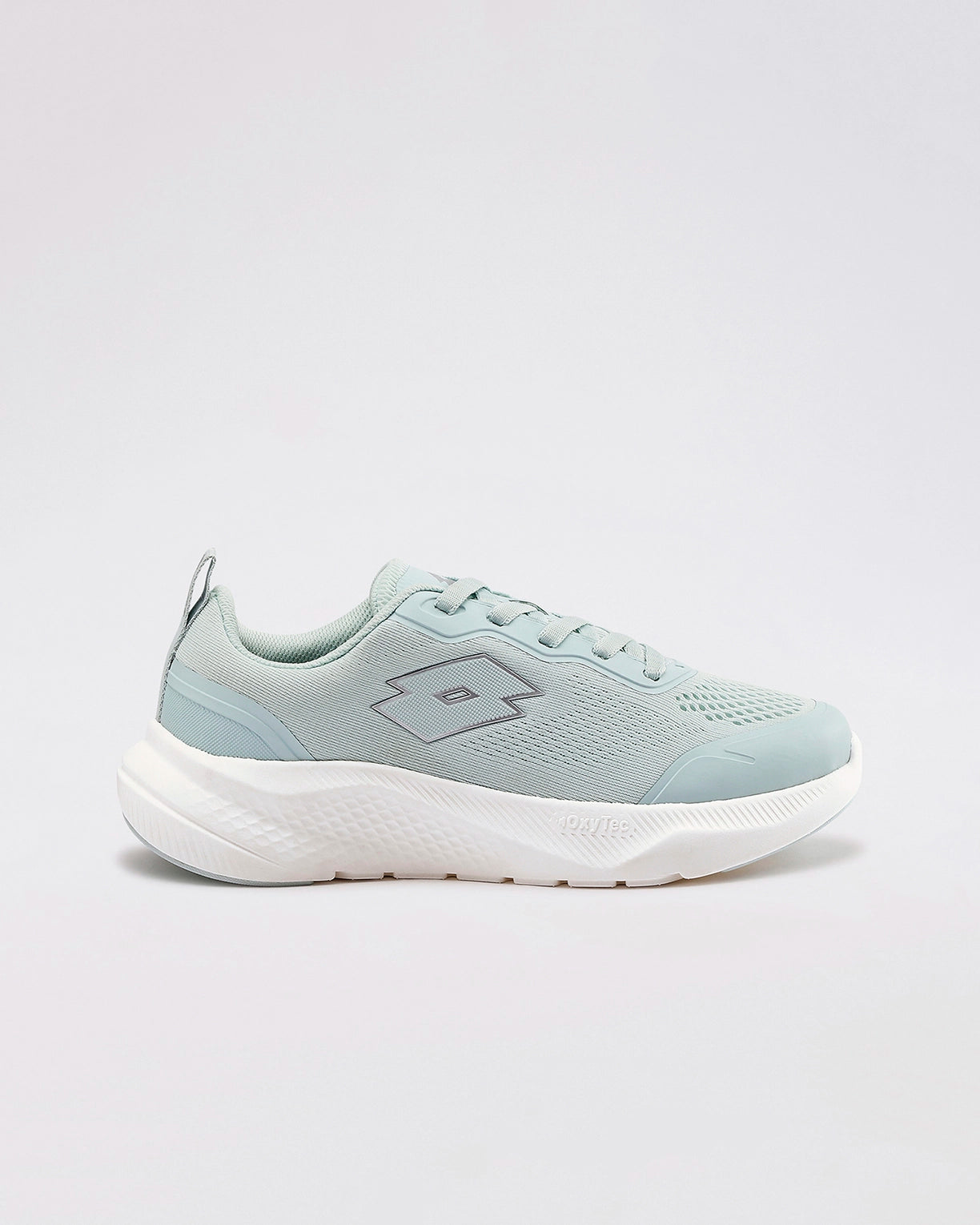 Women Lotto Oxyrun - Misty Blue-Star White Running Shoes1