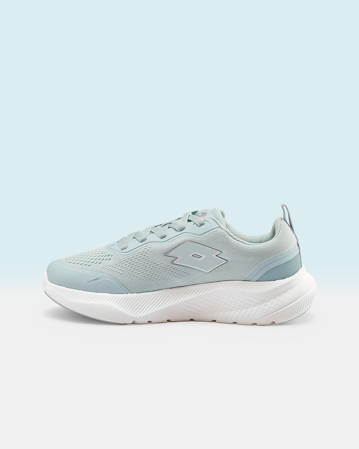Women Lotto Oxyrun - Misty Blue-Star White Running Shoes3