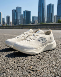 Men Lotto Oxyrun Slip On - Gardenia Walking Shoes