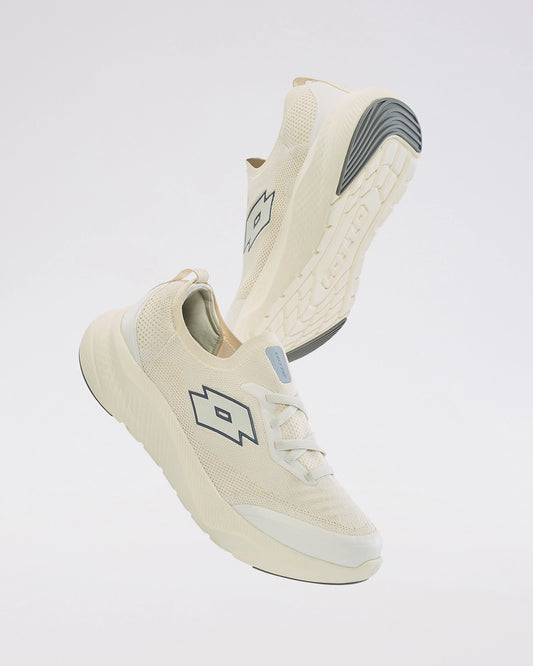 Men Lotto Oxyrun Slip On - Gardenia Walking Shoes 1