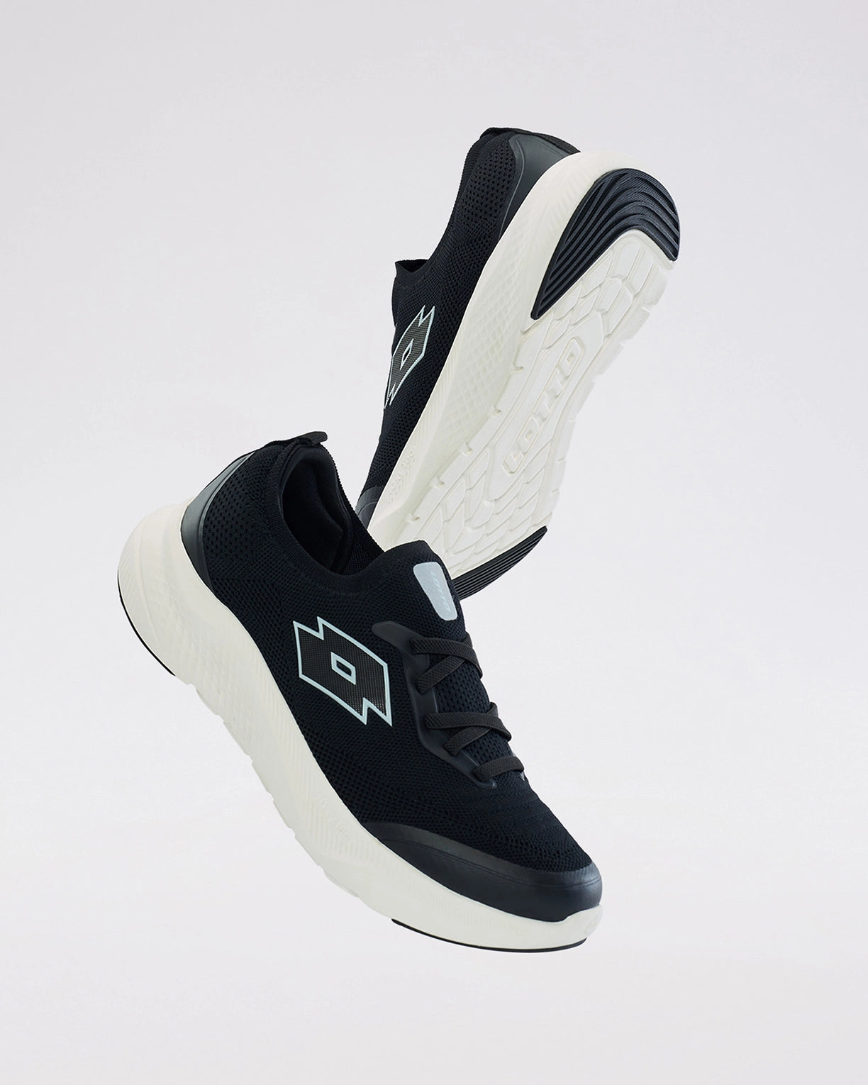 Women Lotto Oxyrun Slip On - Black Beauty Walking Shoes5