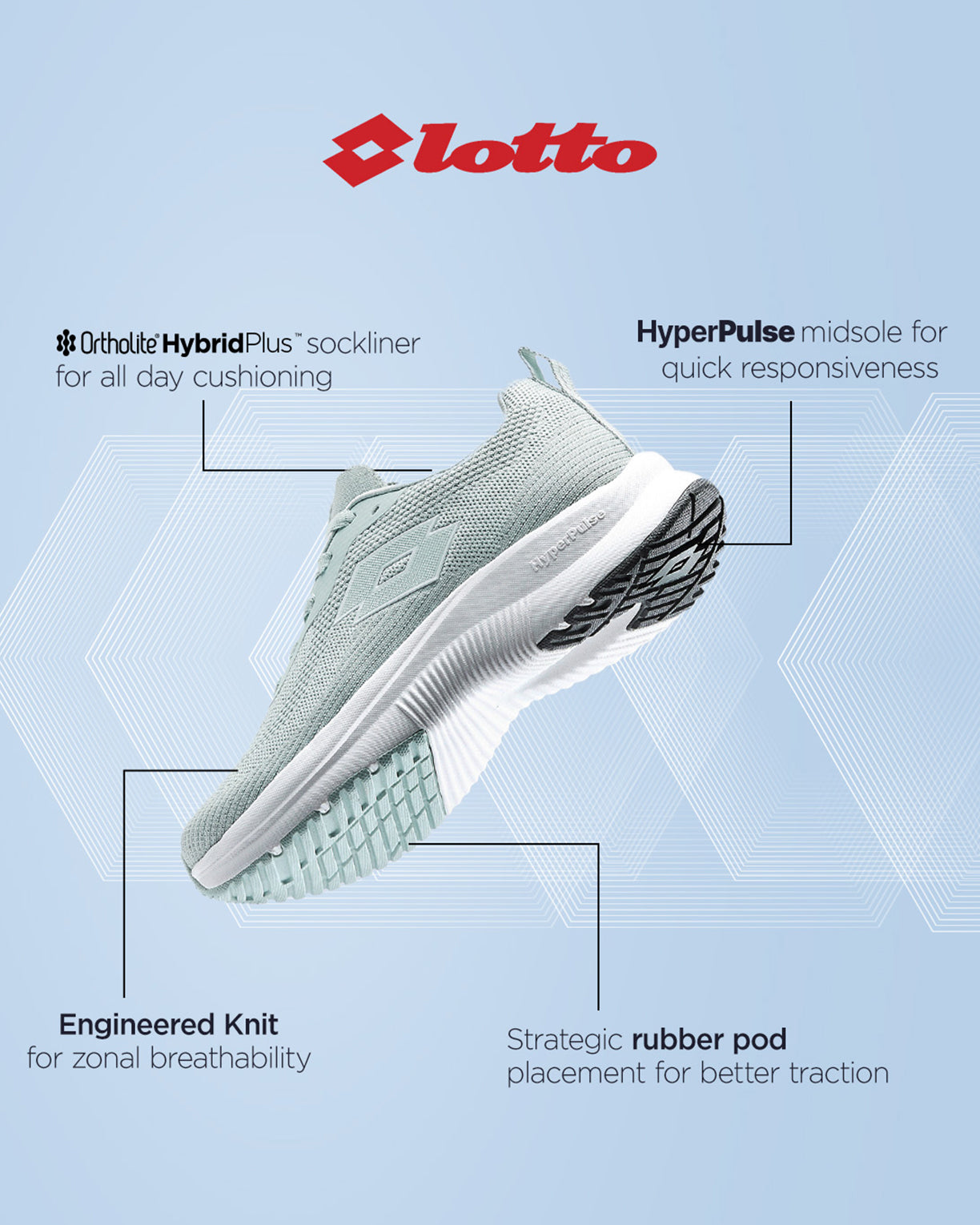 Atleta Knit - Misty Blue-Star White