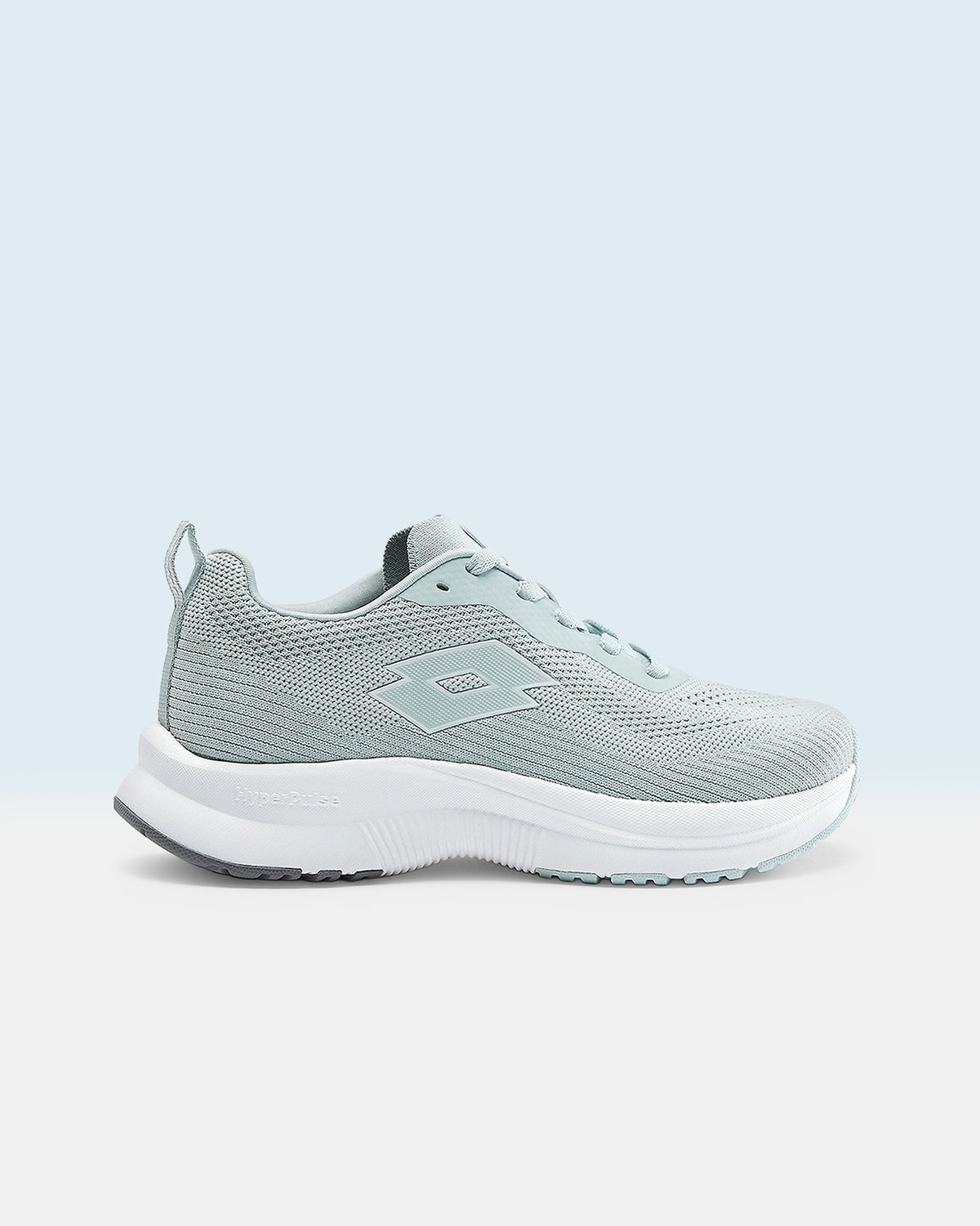 Women Lotto Atleta Knit - Misty Blue-Star White Running Shoes1