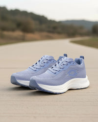 Women Lotto Atleta Knit - Kentucky Blue-Star White Running Shoes
