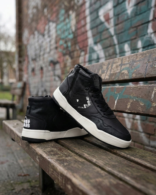 Women's Lotto Hoop Star OG High - Black Beauty-Star White