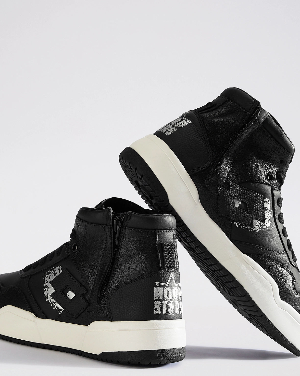 Hoop Star OG High - Black Beauty-Star White