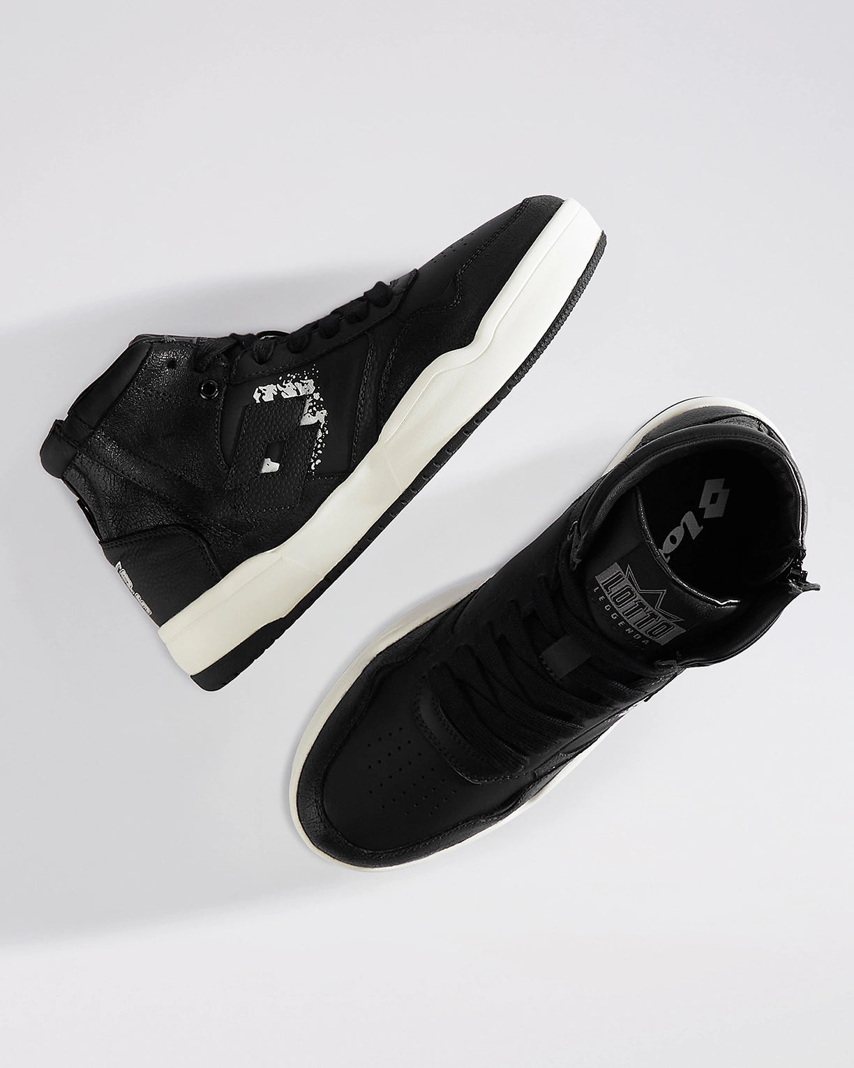 Hoop Star OG High - Black Beauty-Star White