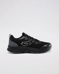 Men Lotto Atleta Pro+ - Black Beauty-Castlerock Running Shoes 1