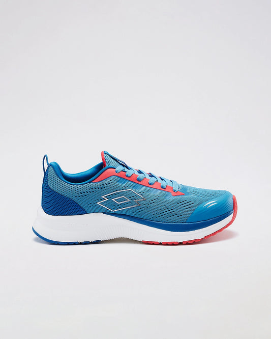 Men's Lotto Atleta Pro+ - Mykonos Blue-Poppy Red-Star White