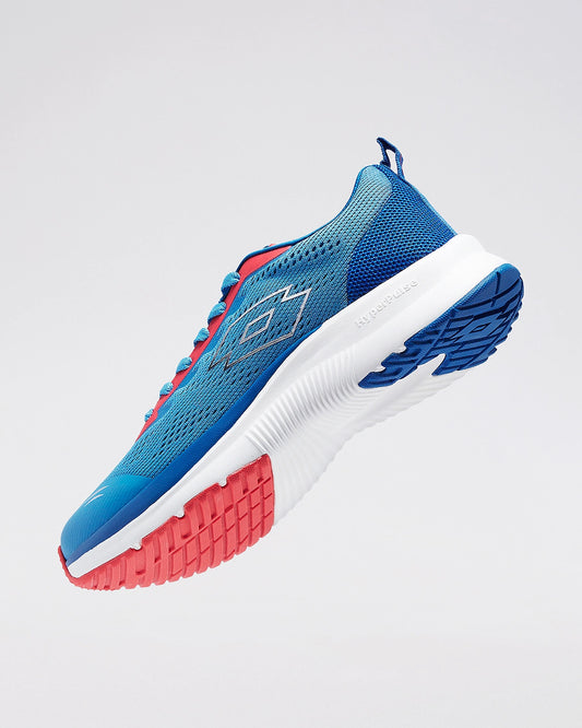Men's Lotto Atleta Pro+ - Mykonos Blue-Poppy Red-Star White