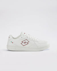 Men Lotto Autograph Nxt - Star White-Rhythmic Red Sneakers