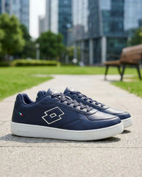 Men Lotto Autograph Nxt - Navy Blazer-Star White Sneakers