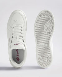 Women Lotto Autograph Nxt - Star White-Lilac Metallic Sneakers 1