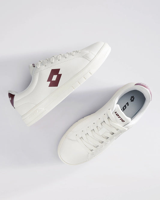 Women's Lotto Impulso Urbano - Star White-Burnt Russet Metallic
