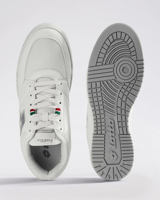 Men's Lotto Hoop Star Urbano - White-Harbour Mist