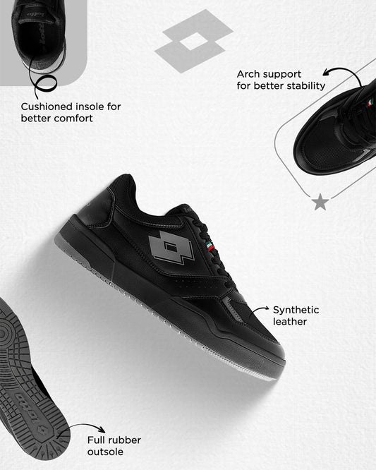 Men's Lotto Hoop Star Urbano - Black Beauty-Castle Rock