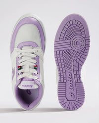 Women Lotto Hoop Star Urbano - Star White-Pastel Lilac Sneakers 1