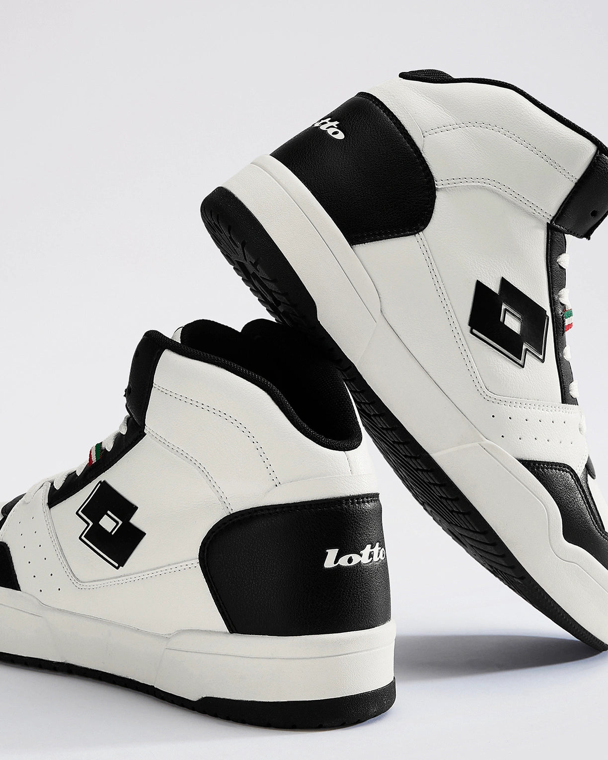 Hoop Star Urbano High - White-Black Beauty