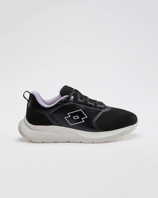 Women's Lotto FloWalk - Black Beauty-Purple Heather