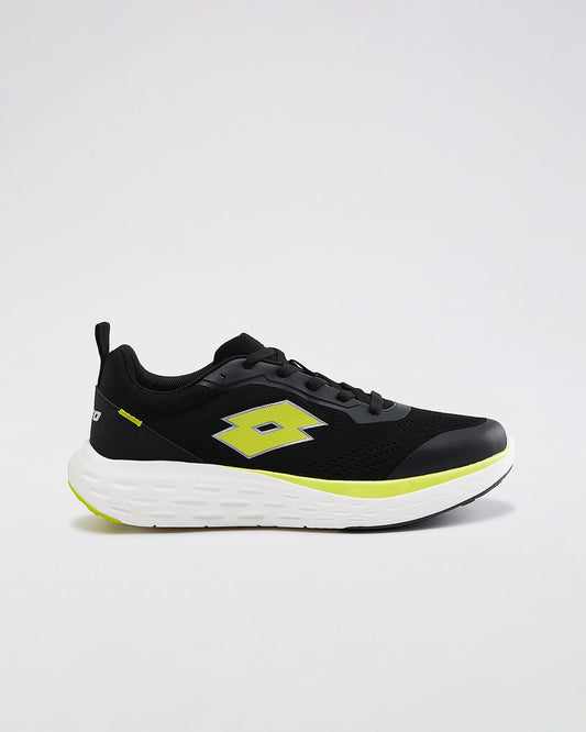 Men's Lotto Aerostep - Black Beauty-Sulphur Spring-Star White