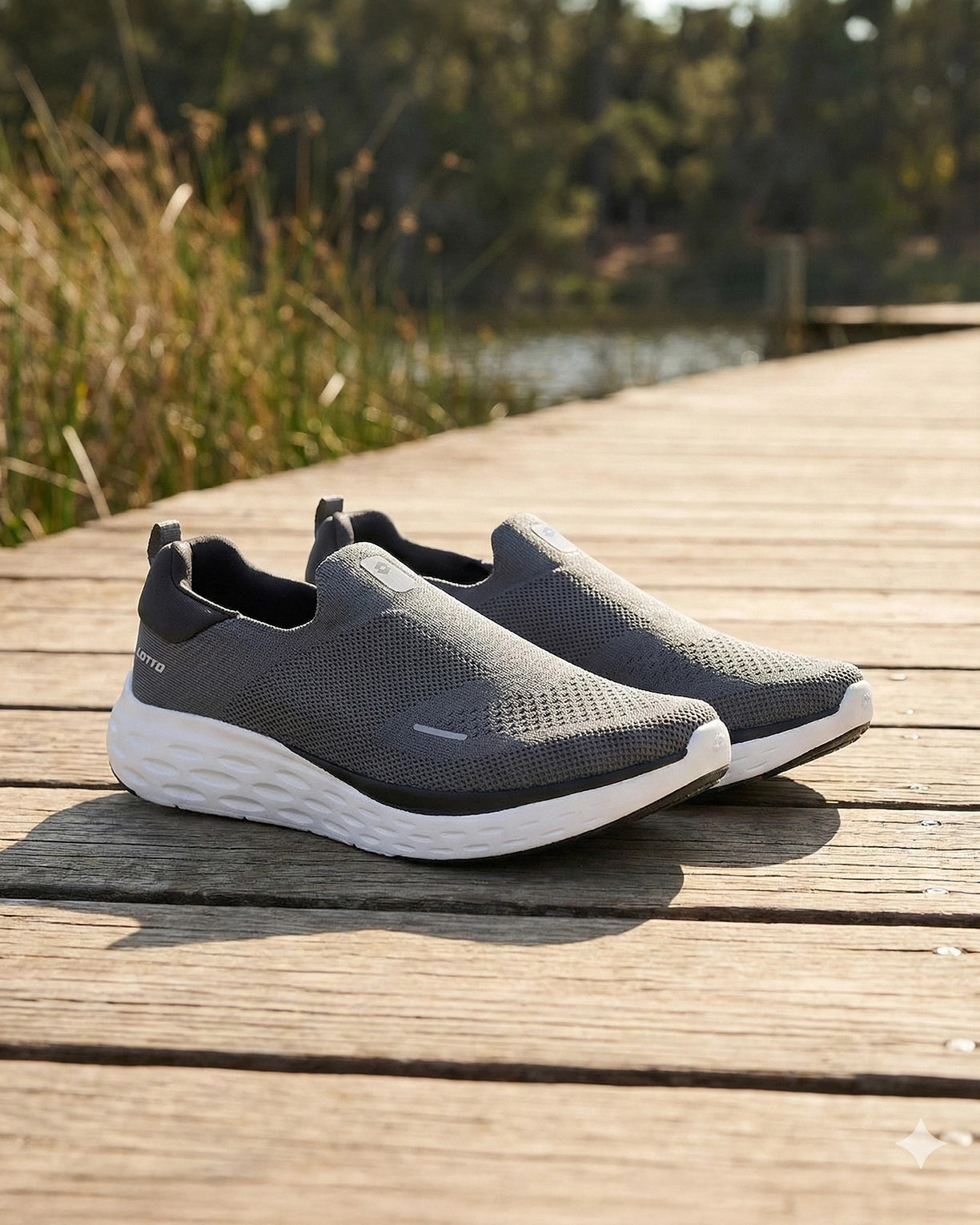 Aerostep Slip on - Castlerock-Star White