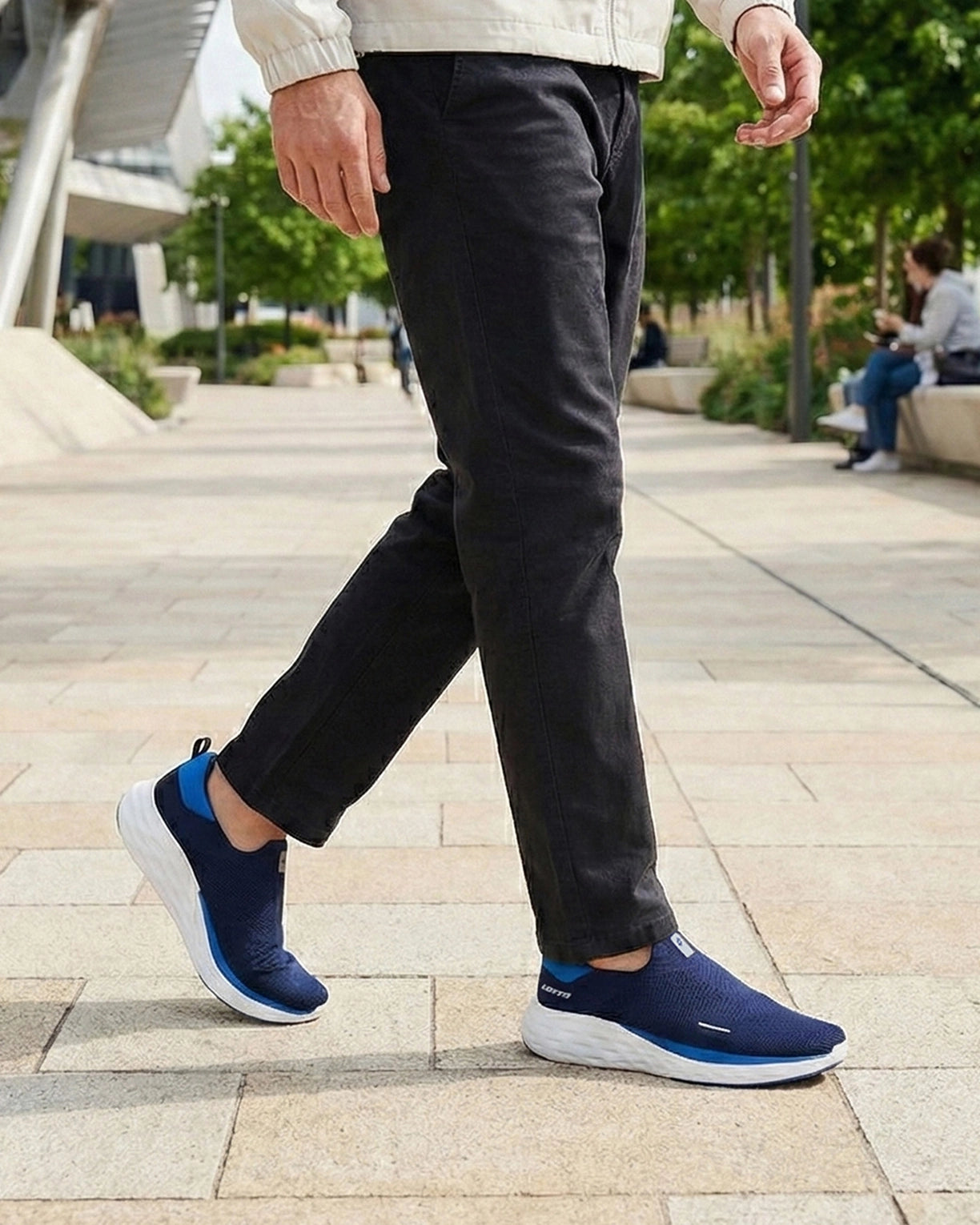 Aerostep Slip on - Peacoat-Directoire Blue