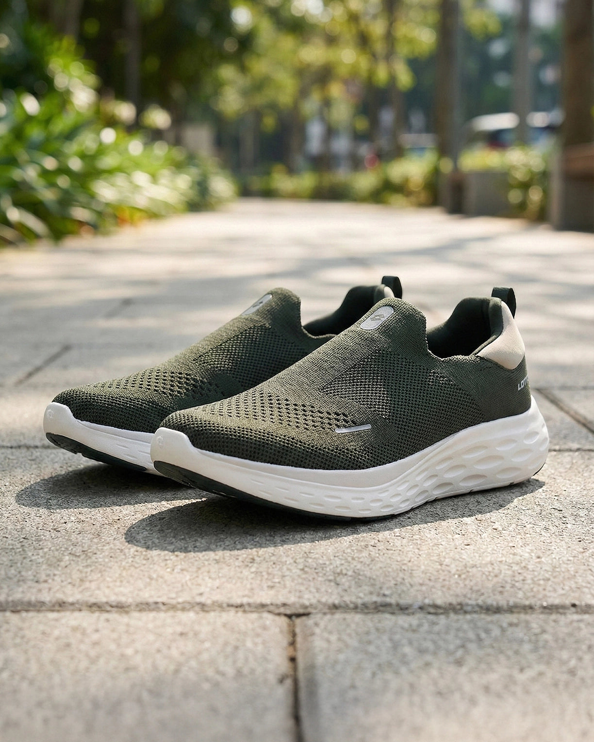 Aerostep Slip on - Rosin-Gardenia-Feather Gray