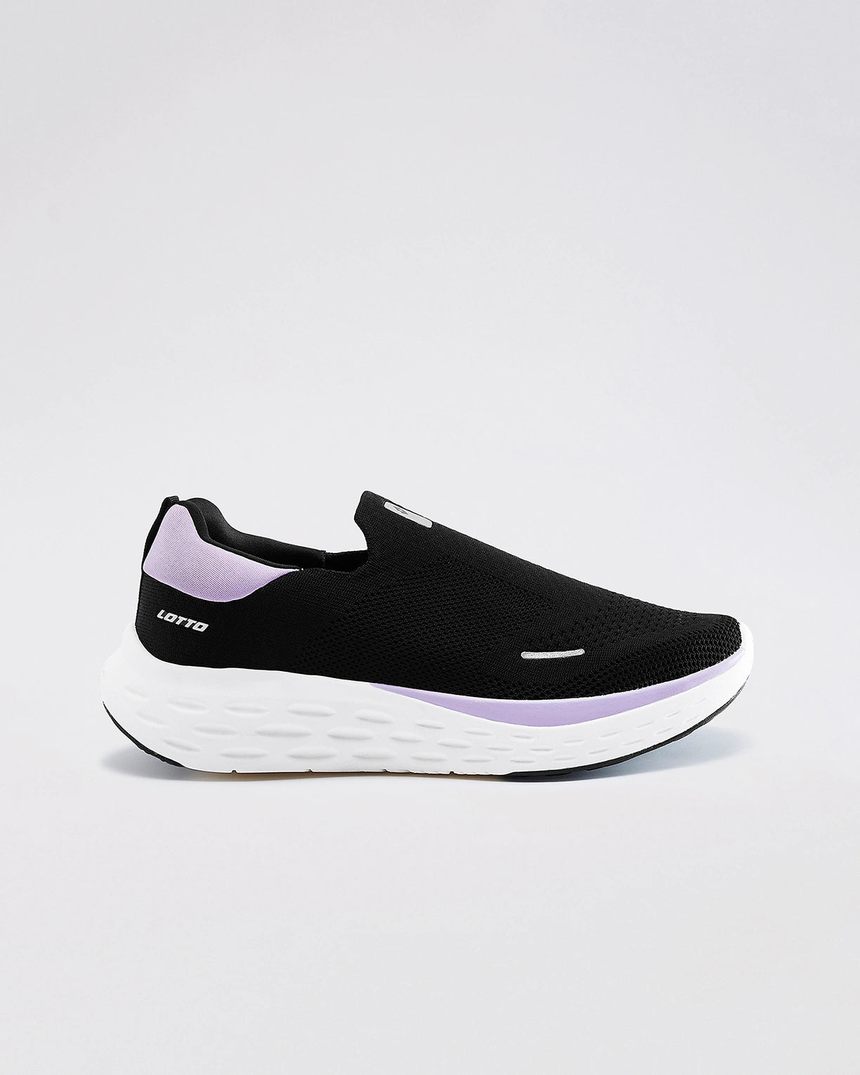 Aerostep Slip on - Black Beauty-Gardenia-Purple Heather