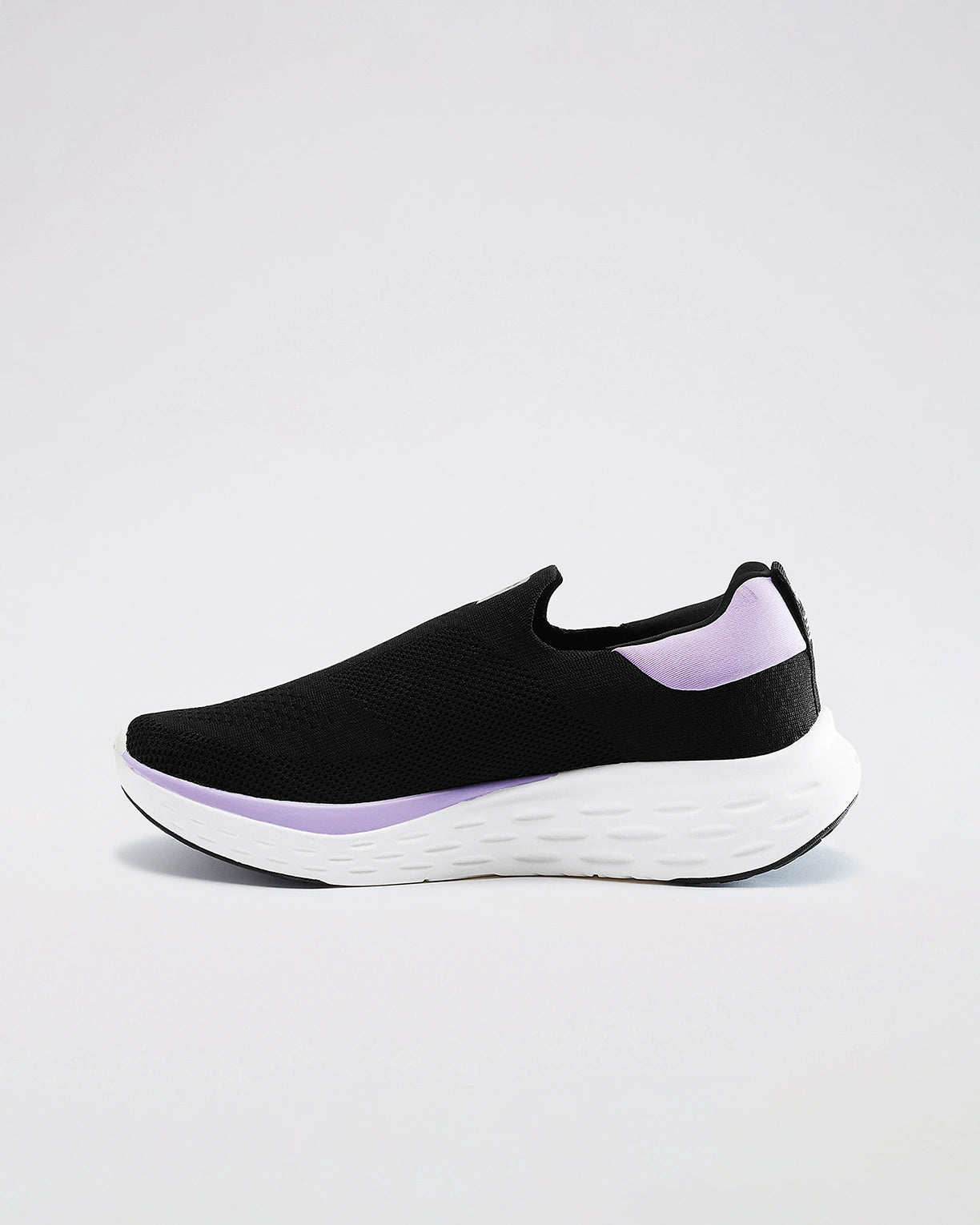 Aerostep Slip on - Black Beauty-Gardenia-Purple Heather