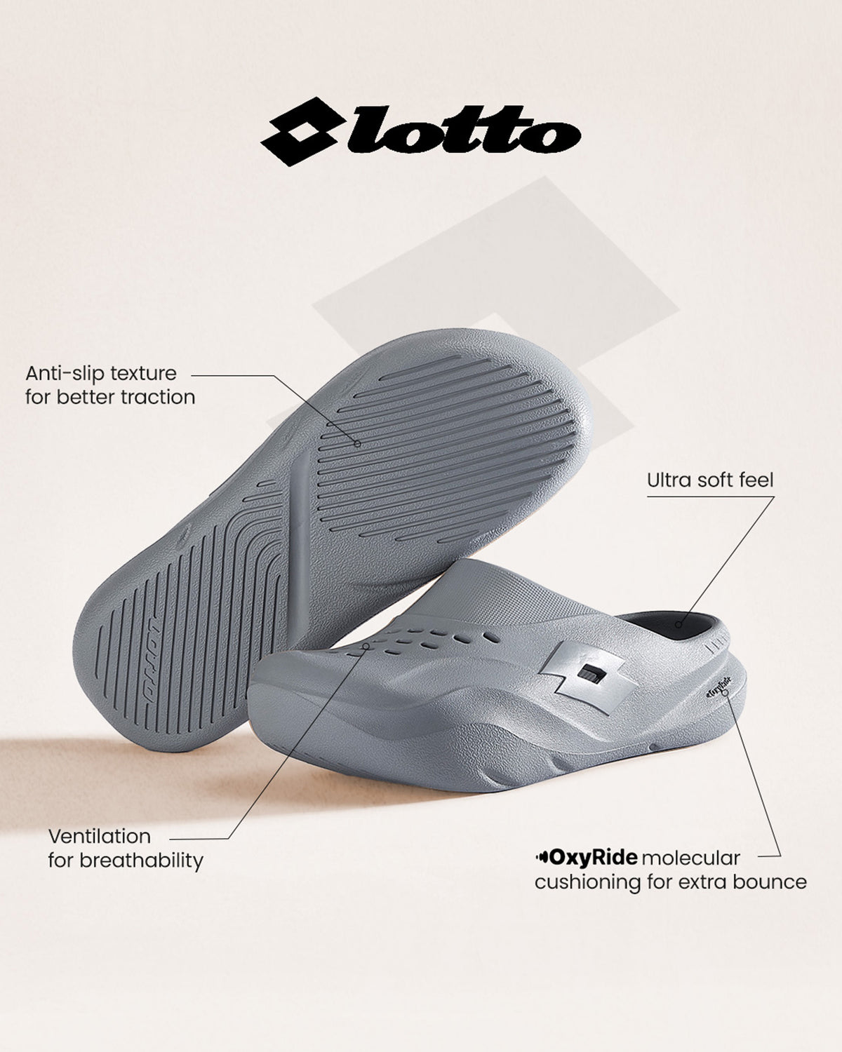 Men Lotto Recupero - Quarry Clogs6