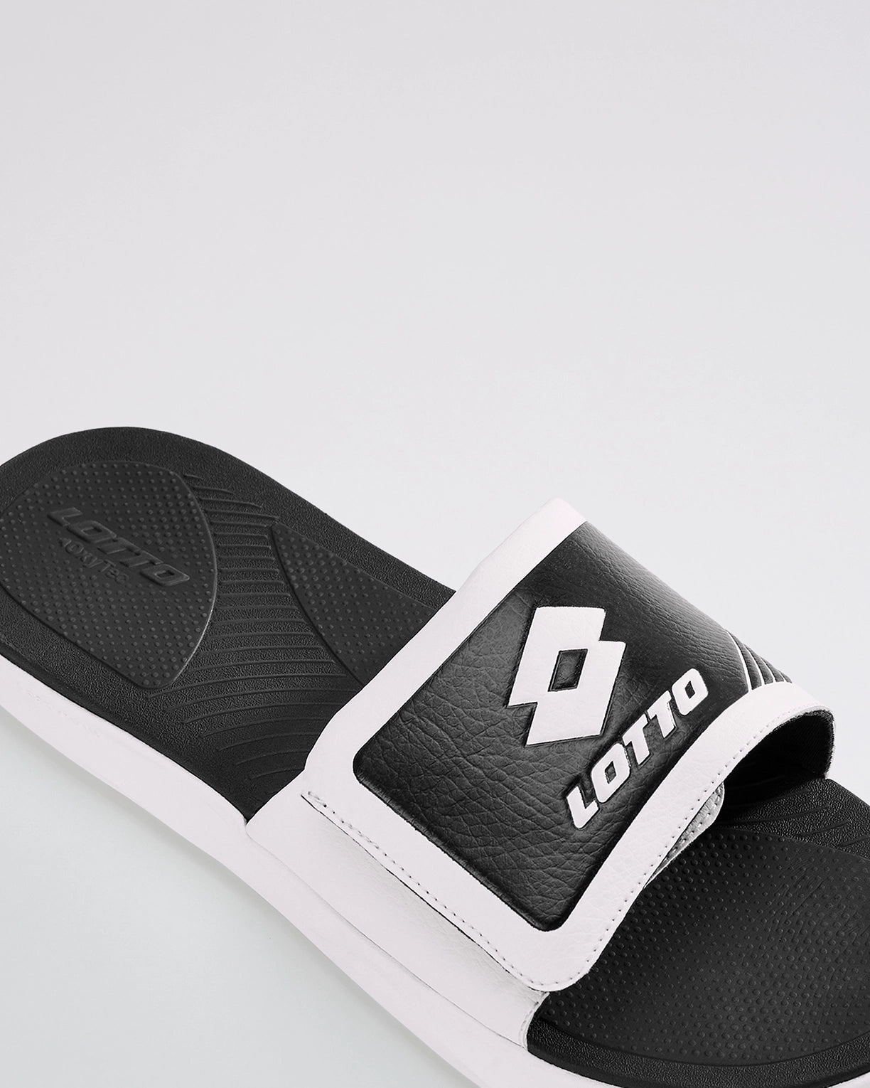 Men Lotto Groove Slide - Star White Slides2