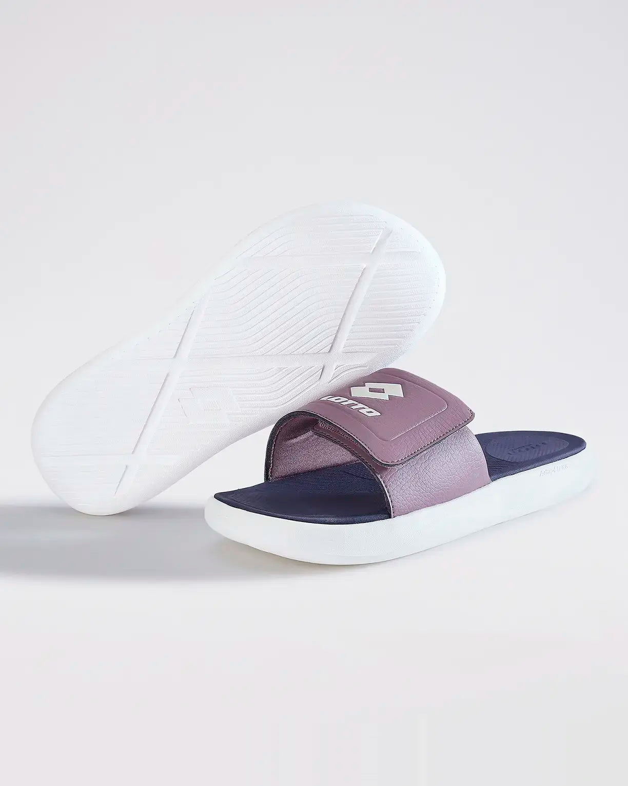 Women Lotto Groove Slide - Grape Shake Slides6