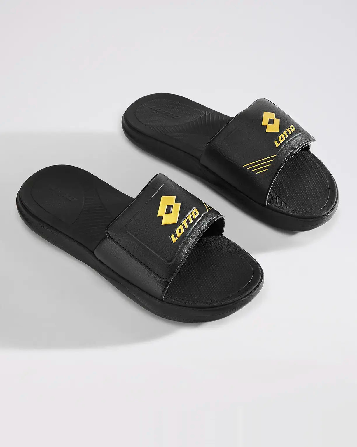 Women Lotto Groove Slide - Black Beauty Slides2