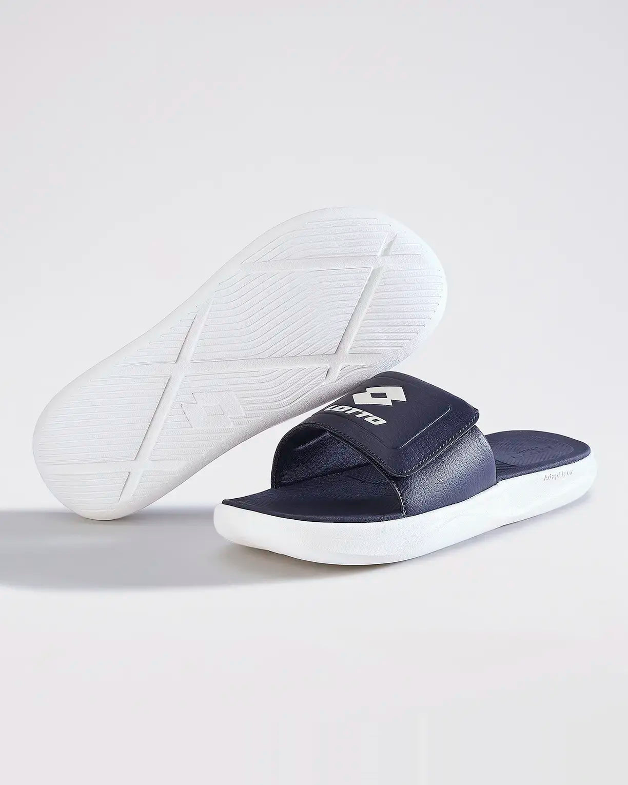 Women Lotto Groove Slide - Peacoat-Sandshell Slides6