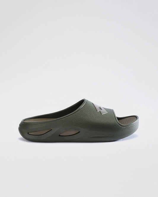 Men's Lotto Esotica Slide - Rifle Green-Fossil