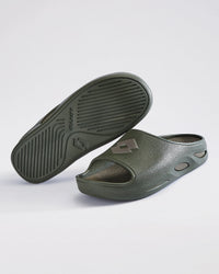 Men Lotto Esotica Slide - Rifle Green-Fossil Slides 1