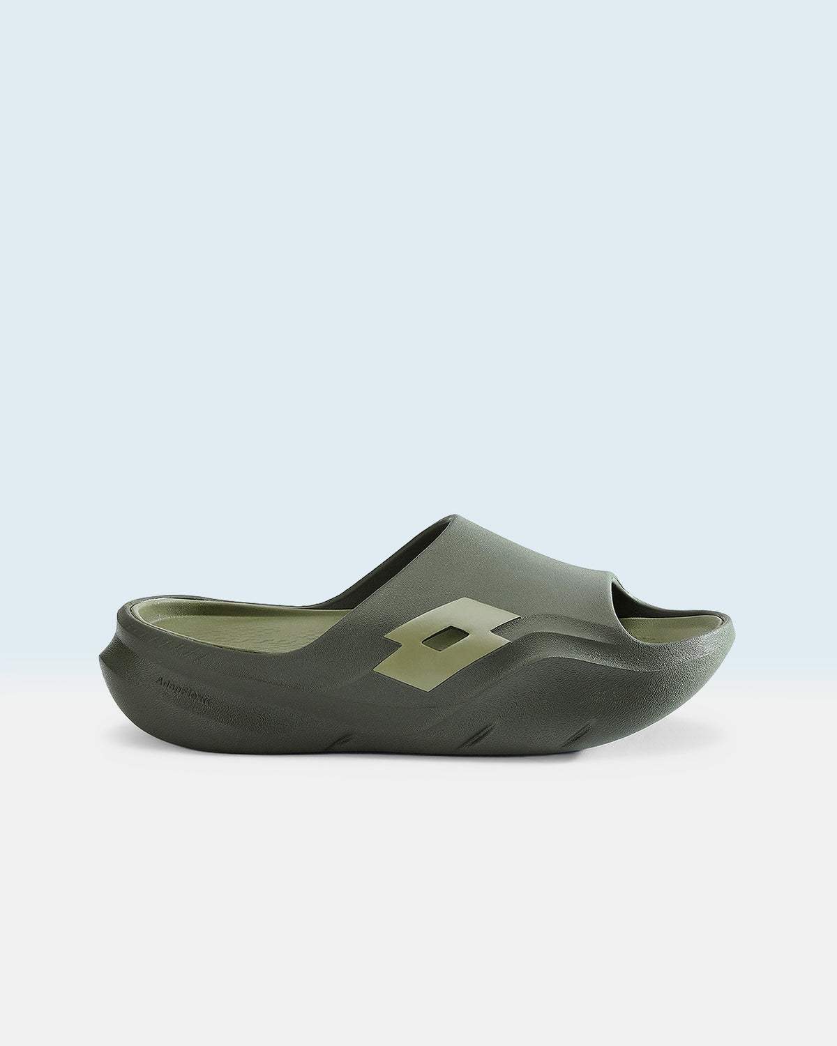 Men Lotto Recupero Slide - Rifle Green Slides1