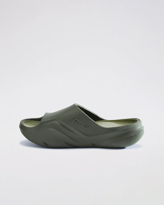 Men's Lotto Recupero Slide - Rifle Green