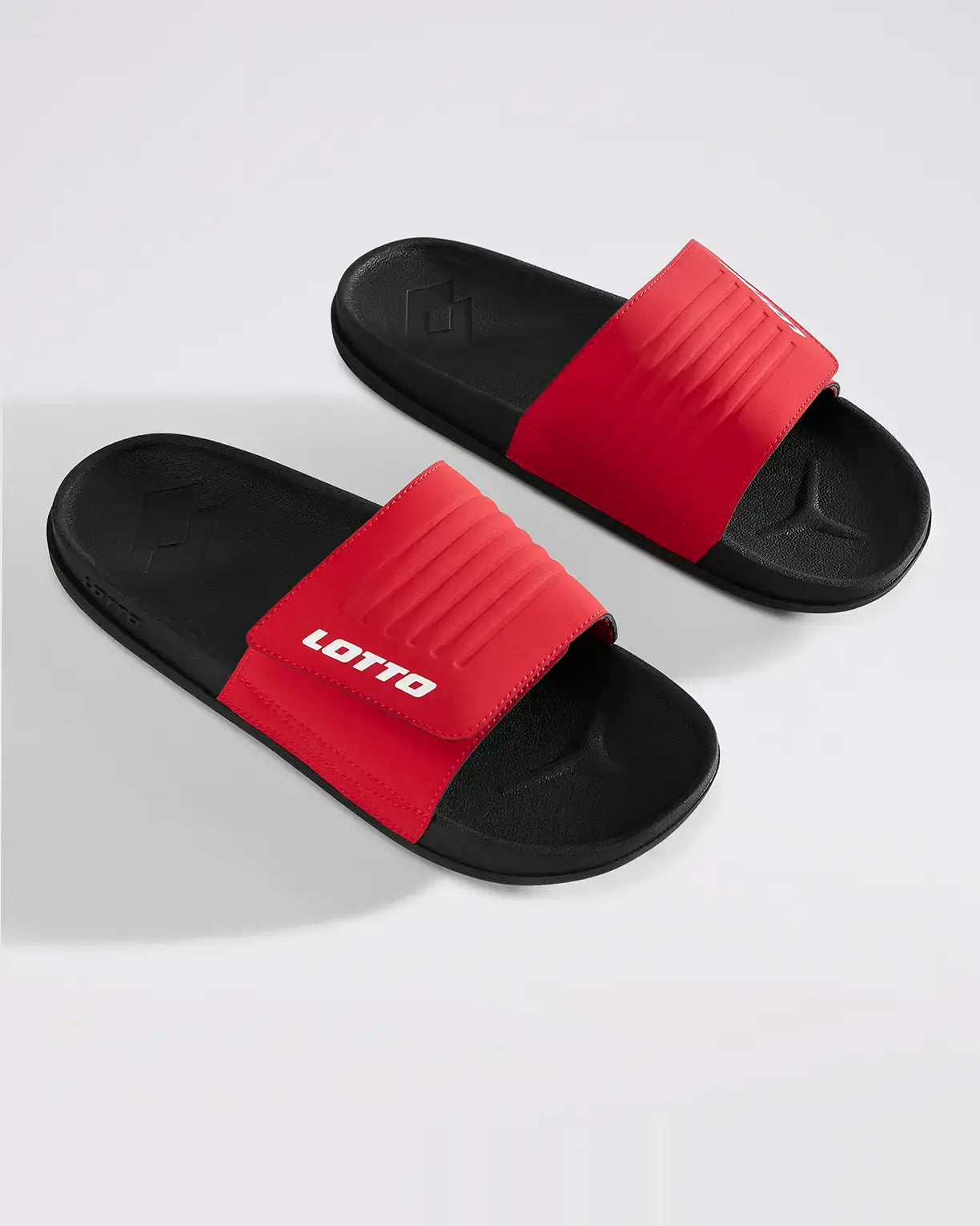 Men Lotto Enduro X - Salsa - Black Beauty Slides2