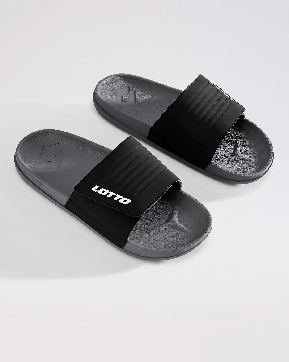 Men Lotto Enduro X - Castlerock - Black Beauty Slides2