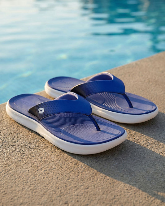 Men Lotto Groove Stack - Nebulas Blue Slippers